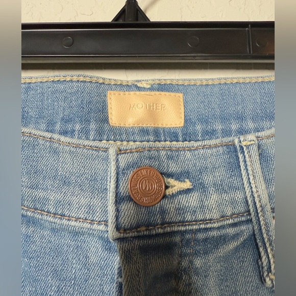 Mother The Stunner Ankle Fray Jeans Size 27 - Picture 5 of 8